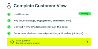 An example of Walker's Unified Health View Solution output.